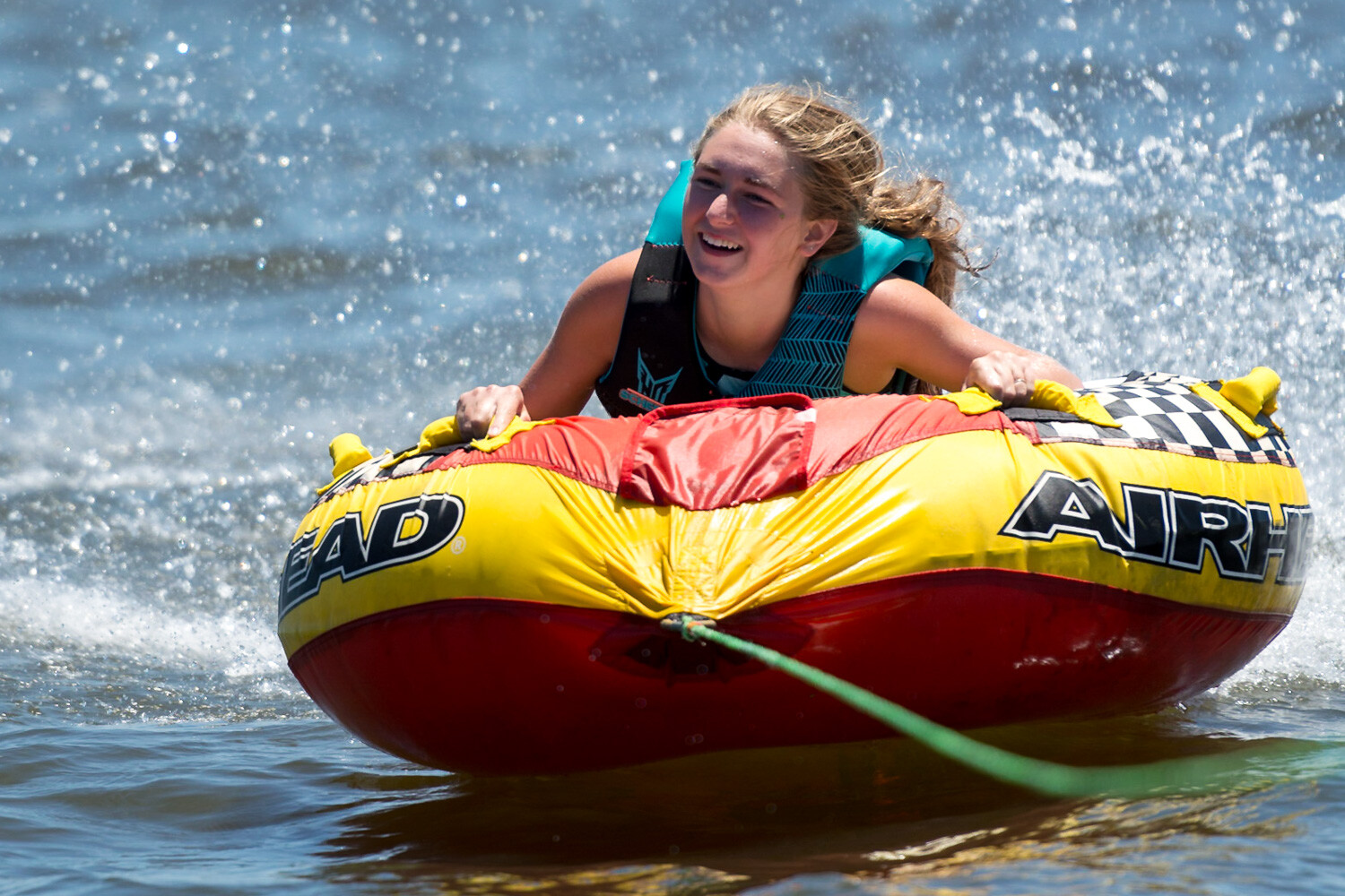 why dedicated cameras are better than smartphones- action photo of tubing