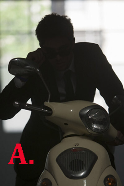 Daylight_001.jpg man on a motorcycle as a silhouette