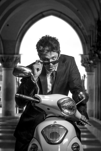 final image of a man on a motorcycle