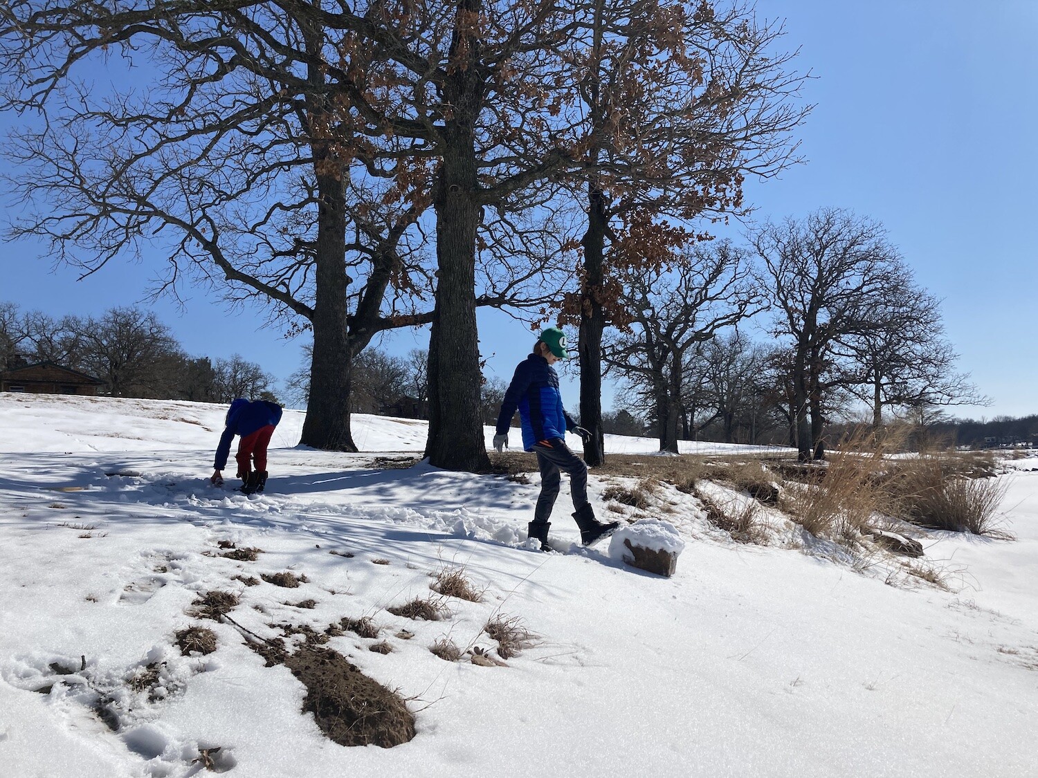 iPhone Live Photos kids frozen lake
