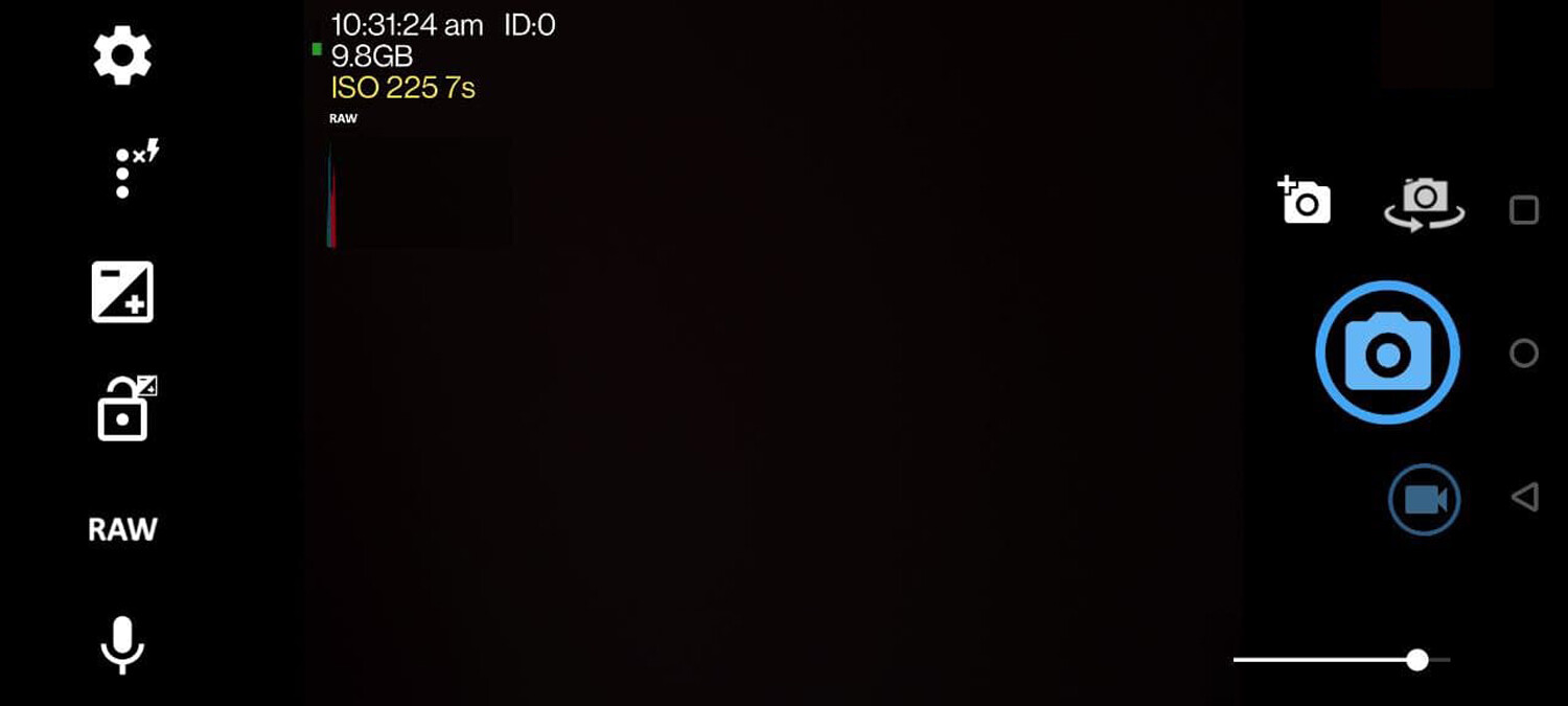 Open Camera app