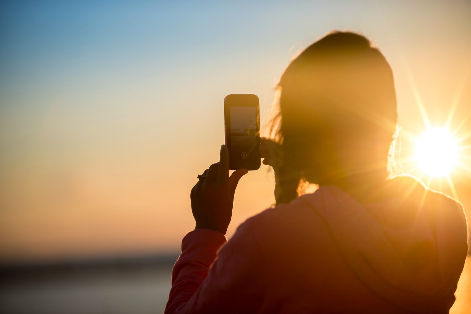 Smartphone landscape photography