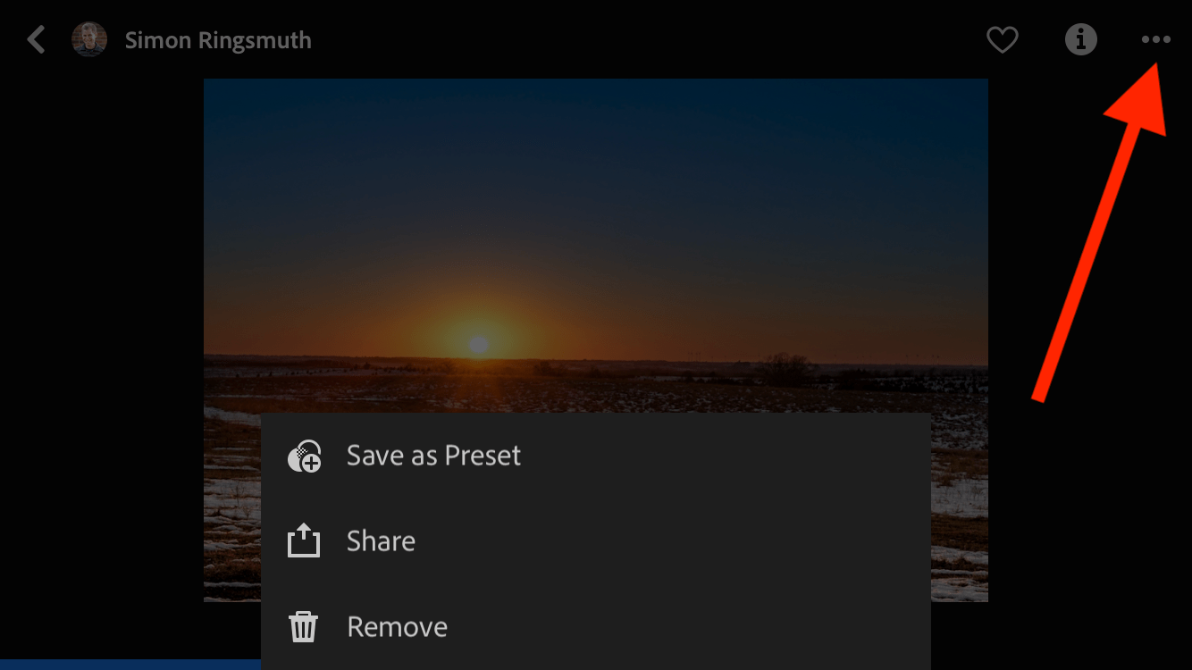 Lightroom Mobile Discover Feature